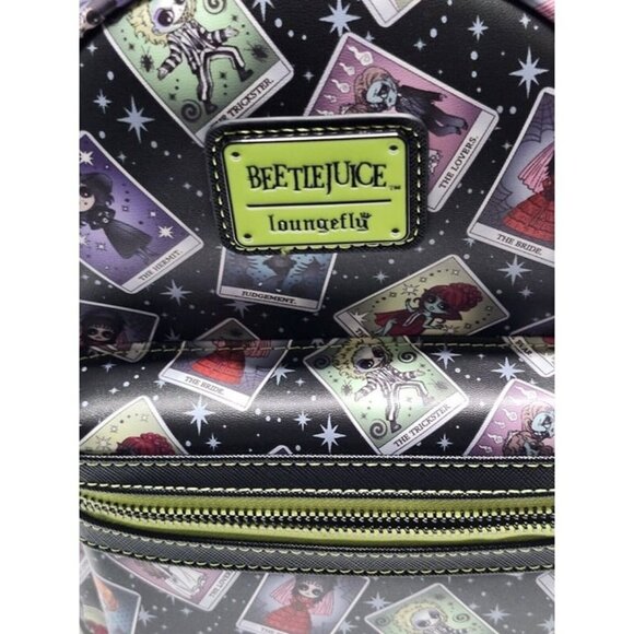 **HARD TO FIND **Loungefly Beetlejuice Warner Bros Icons Mini Backpack main image 6